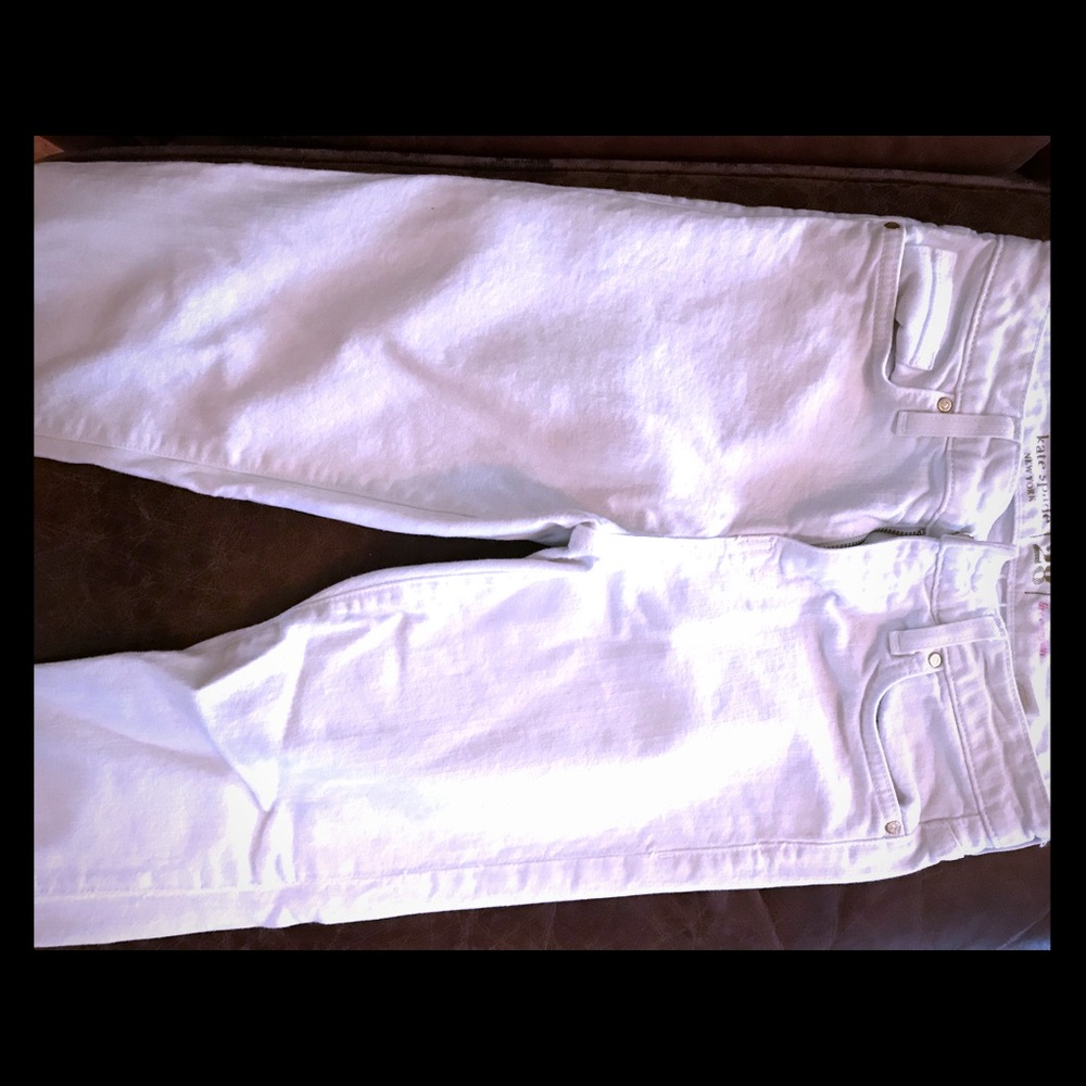 Kate Spade White Jeans
